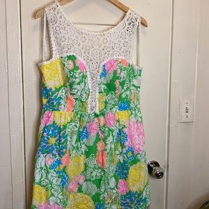NWOT Lily Pulitzer Dress in Hibiscus Stroll